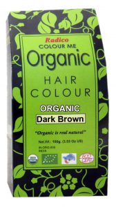 organic hair color dark brown