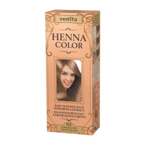 HENNA COLOR BALSEM Dark Blond nr.112 Kant -en Klare Tube Natuurlijke Haarverf