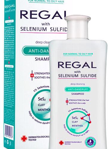 REGAL ANTI-ROOS Shampoo met Selenium Sulfide voor Normaal -en Vet Haar 200ml
