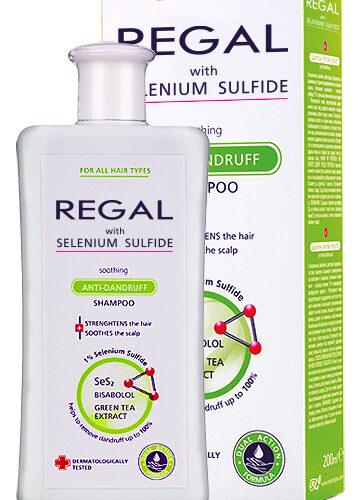 REGAL KALMERENDE ANTI-ROOS Shampoo met Selenium Sulfide voor Elk Haartype 200ml