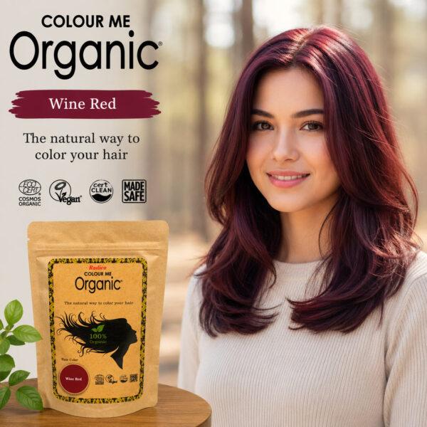 RADICO COLOUR ME ORGANIC – Wine Red